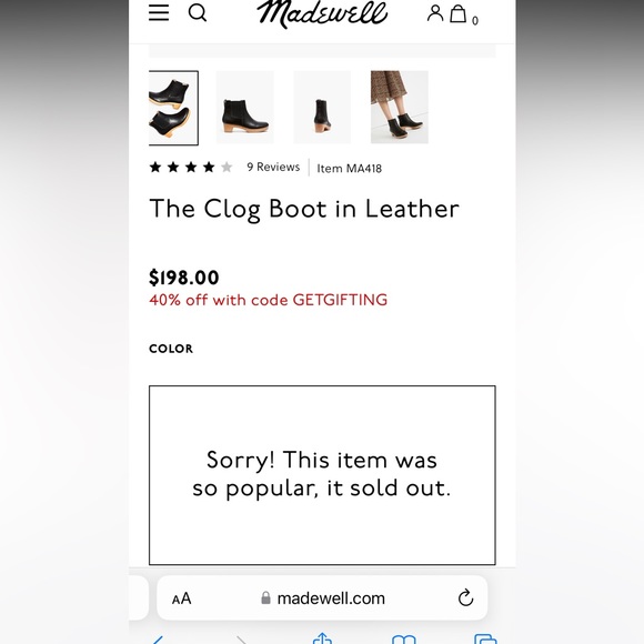 Madewell Black Heeled Boots - Picture 4 of 15